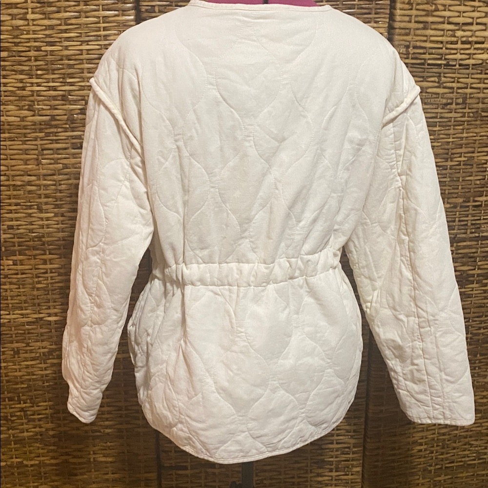 Universal Thread Ivory Puffer Jacket - image 5